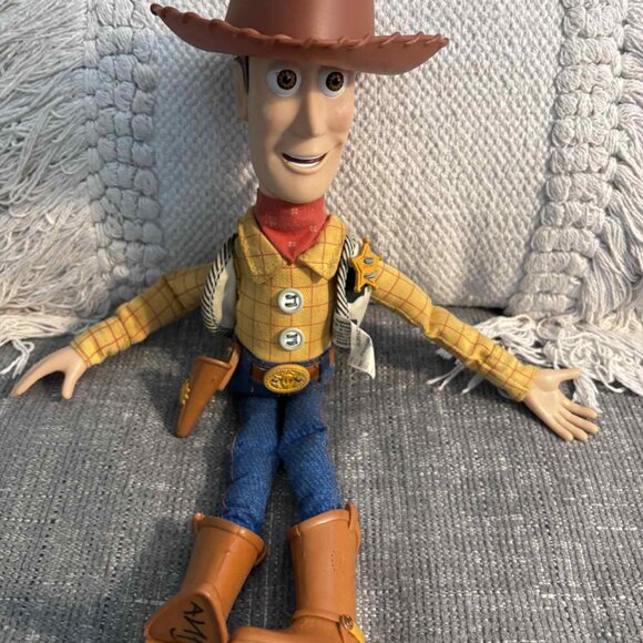 Original Disney Toy Story Pull String Woody 16" Doll 2005 Working! 6 phrases - Picture 1 of 7